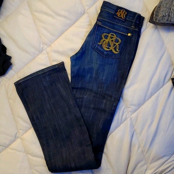 Women's BNWT size 25 Rock & Republic bootcut jeans - Picture 2 of 9